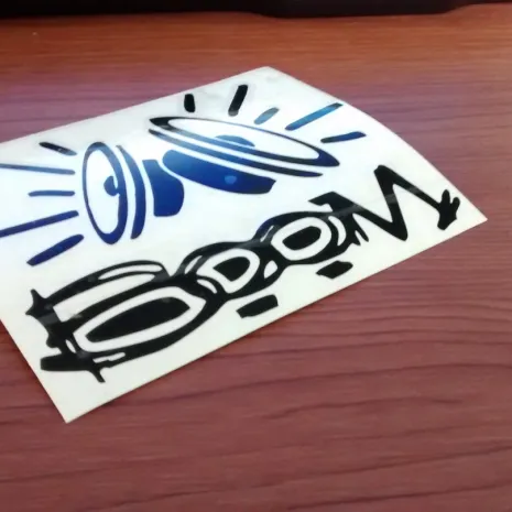 JDM Style Sticker boom audio boom audio 10x8cm