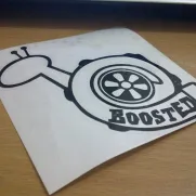 JDM Style Sticker boosted 