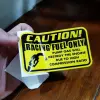 JDM Style Sticker caution RFO