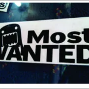 JDM Style Sticker domo most wanted 