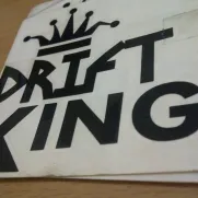 JDM Style Sticker drift king 2nd 