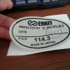 JDM Style Sticker enkei inspected 
