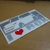 JDM Style Sticker i love box 