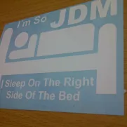 JDM Style Sticker Im so jdm 2nd 