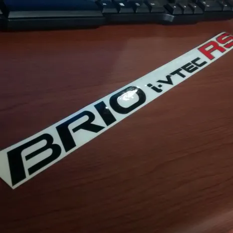 JDM Style Sticker door sticker BRIO RS  img 20150724 151110047