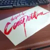 JDM Style Sticker spirit of competition