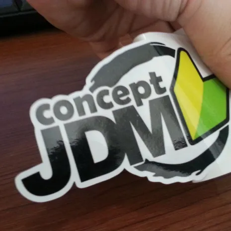JDM Style Sticker jdm concept 3RD jdm concept 3rd 10x6cm