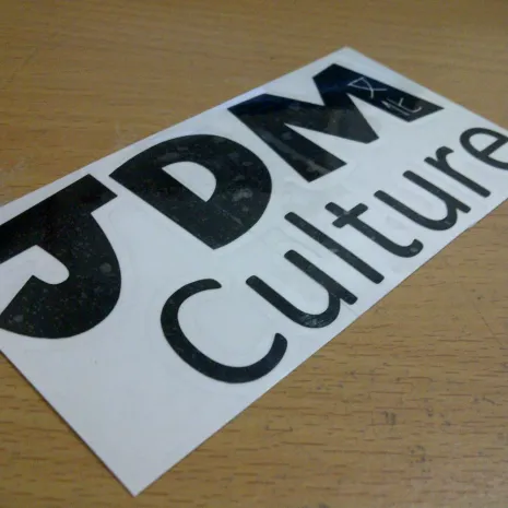 JDM Style Sticker jdm culture  jdm culture 10x5cm 7rb