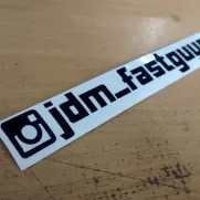 JDM Style Sticker jdm fastguys