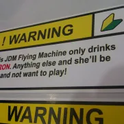 JDM Style Sticker jdm flying machine 