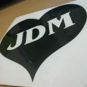 JDM Style Sticker jdm heart 