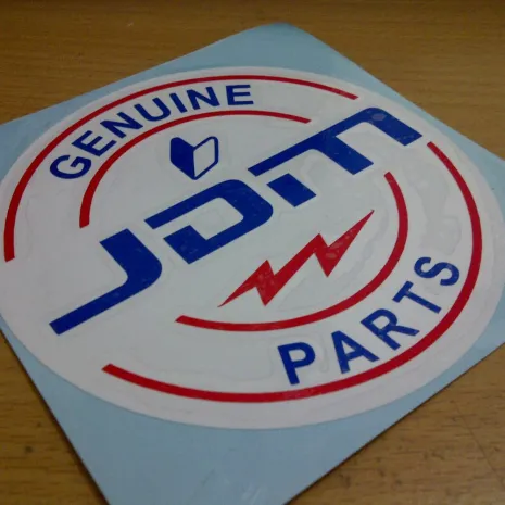 JDM Style Sticker jdm parts  jdm parts 10x10cm 7rb