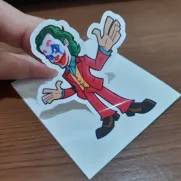 JDM Style Sticker joker hand 