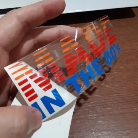 JDM Style Sticker made in 80s made in 80s