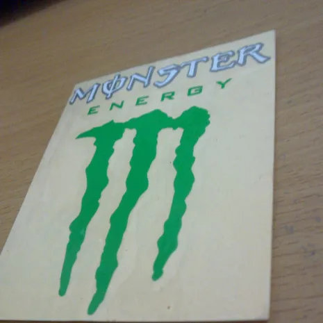 JDM Style Sticker monster energy  monster energy 10x12cm 7rb