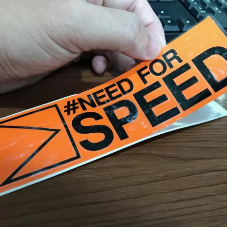 JDM Style Sticker need for speed  need for speed 15x4 5cm