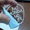 JDM Style Sticker no honda outline