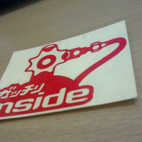 JDM Style Sticker nos inside  nos inside 10x7cm 7rb
