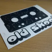 JDM Style Sticker old skool casette