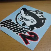 JDM Style Sticker option shark 