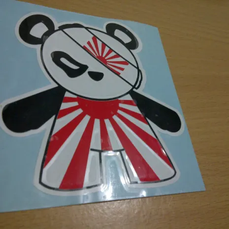 JDM Style Sticker panda jdm  panda jdm ecer 10x9 5cm