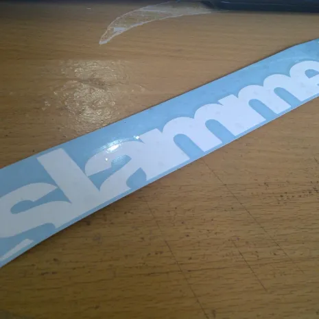JDM Style Sticker slammed  slammed 20x3cm
