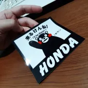 JDM Style Sticker sticker pintu honda bear