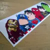 JDM Style Sticker superhero 