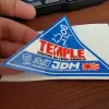 JDM Style Sticker temple segitiga 