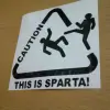 JDM Style Sticker this is sparta 