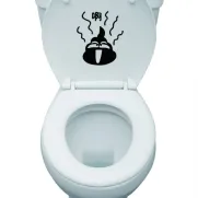 Decorative Sticker toilet shit 