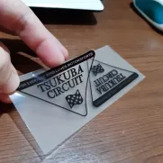 JDM Style Sticker tsukuba segitiga