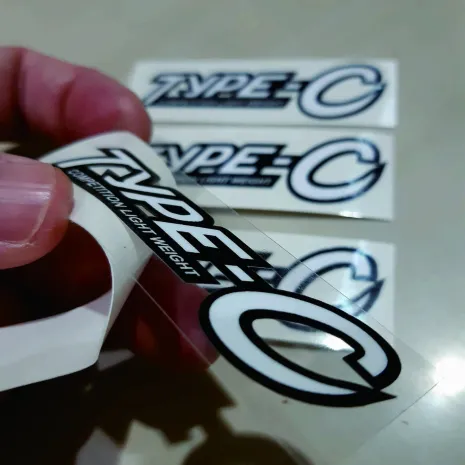 JDM Style Sticker type c competition  type c competition
