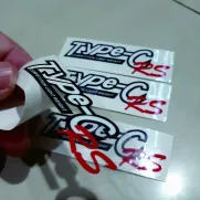 JDM Style Sticker type c rs competition