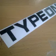 JDM Style Sticker type one panjang 