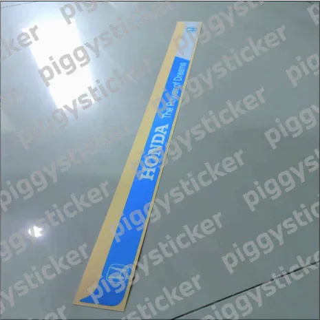 JDM Style Sticker honda blue ~item/2023/11/18/frame honda biru