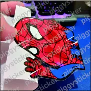 JDM Style Sticker spiderman glass